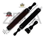 26 3/4" Wide Leather Sharpening Strop Strap Belt For Straight Razor Sharpener