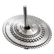 6x HSS Mini Circular Saw Blade Set for Steel Wood Cutting 22/25/32/44/50mm