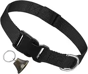 Goat Collar | Adjustable Nylon Pet Collar | Anti-Lost Loud Grazing Bell, Livestock Accessories for Sheep, Cow,Pet Goat