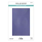 Spellbinders Lined Circles Embossing Folder from the Modern Botanicals Collection by Dina Wakley