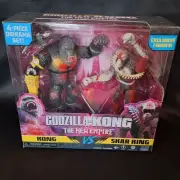 Monsterverse Kong And Skar King 6" Godzilla X Kong Figure Walmart Exclusive Set