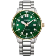 Citizen NJ0196-80X Automatic Stainless Steel Green Dial Watch