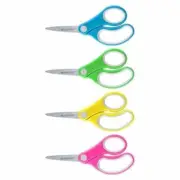 Westcott Kids Scissors 2 Pack 5" Blunt Neon Colors will Vary Arts Back to School