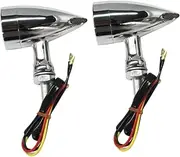 1 Pair Turn Signal Bar Retro Motorcycle Light Led Turn Signal Motorbike Indicator Lamp Turn Signals Light Motorcycle Turn Signals Lights Brake Abs Marker Lights