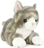 Gavin The Grey Tabby Cat | 13 Inch Stuffed Animal Plush | by TigerHart Toys
