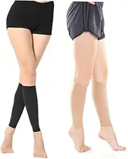 SEWOART Men's Compression Socks Thigh High Sports Socks Medical Stockings for Travel Running
