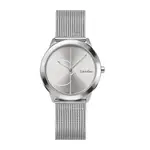 【FOR YOU】當天寄出 I CALVIN KLEIN - 銀色系銀面 米蘭錶帶 手錶 35MM K3M2212Z