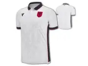 Albania Away Jersey White Macron Fshf Away Shirt Albania Jersey M L XL XXL