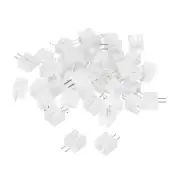 2.0mm Connector 2 Pin Male Adapter Straight Pin Header, 100 Pack