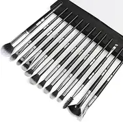 Set of 13 PCS Makeup Brush Kit for Foundation Liquid Blending Powder Eyeshadow Blush Cosmetics Concealer Brushes with Soft & Dense Bristles As Shown 2