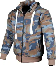 Booster Core, zip hoodie , color: Desert Brown , size: S