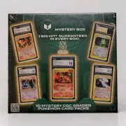 Omega Mystery Box Delta Series 10 Mystery CGC Graded Pokemon Card Slabs- SEALED