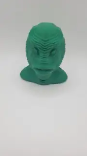 3D Printed Creature Of The Black Lagoon Bust 3 1/2"