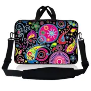 15.6" Laptop Sleeve Bag Case w Shoulder Strap HP Dell Asus Acer Art Design S62