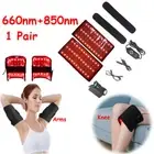 LED Red Near Infrared Light Therapy Large Pad Belt Arms Knee Pain Relief Device