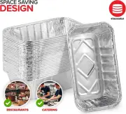 30 Pack Aluminum Pans Mini Loaf Pans Disposable Aluminum Foil 1 Lb Small Bread