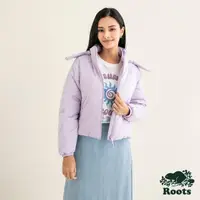 在飛比找momo購物網優惠-【Roots】Roots女裝-都會探索系列 連帽鋪棉外套(蘭