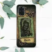 Grunge Creepy Dark Tarot Death Case For Samsung Note 20 S20 S21 S22 S23 S24 FE