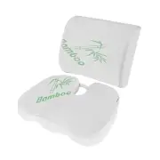 Bamboo Lower Back Support Car Chair Seat Cushion Posture Corrector Pillow Lumbar