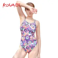 在飛比找PChome24h購物優惠-酷吶81 Dolfin 女性波西米亞造型連身泳裝 花朵圖騰