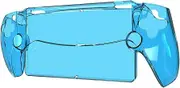 JDXFENG Transparent Full Protection Protector Cover Anti-Drop PC Gaming Console Controller Sleeve Skin Anti-Scratch Washable for PS5 Portal for Portal, 1ss0fd9pe8hg6bh2fc2