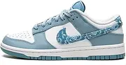 [Nike] Womens WMNS Dunk Low DH4401 101 Blue Paisley - Size 9.5W