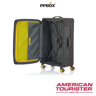 美國旅行者 American Tourister【QJ0】DROYCE 布面 行李箱 登機箱 硬殼箱 AT 商務箱