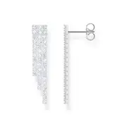 Buy Earrings in waterfall design with white zirconia by Thomas Sabo online - THOMAS SABO Australia