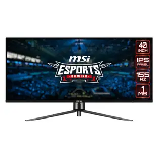 MSI 微星 MAG401QR 40吋 電競 螢幕 155Hz IPS 1ms 電腦 顯示器 電腦螢幕 MSI626