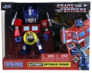 Jada Toys - 4 Transformers - G1 Optimus Prime (Light Up) [New Toy] Figure, Col