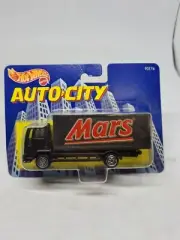 1993 Mattel HOT WHEELS Auto city 93176 Mars Chocolate Ford Cargo Van New On Card