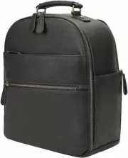 Camera Backpack Classic Leather with 11 Inch Pad/Tablet Compartment, Professiona
