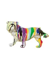 Interior Illusions Graffiti Bull Dog