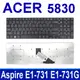 ACER 5830 全新 繁體中文 鍵盤 E1-572G E1-572PG E1-731 E1-73 (9.5折)