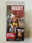 NECA ROCKY III Rocky Balboa Action Figure Gold Trunks Sylvester Stallone Boxing