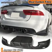 Fit For Jaguar XE X760 2015-2017 Rear Bumper Diffuser Lip Spoiler REAL CARBON (for: Jaguar)