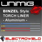 UNIMIG Aluminium Mig Torch Neck Liner 3m 4m Welding Gun SB15 SB24 SB25 SB36 MB15