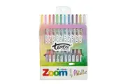 Texta Zoom Twist Crayon Metallic 12 Pack