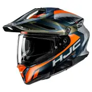 RPHA 60 Quid Black Orange Gold Silver Adventure Helmet