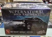 amt Supernatural Join The Hunt 1967 Chevy Impala Sport Sedan Model Kit 1/25
