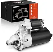 A-Premium Starter Motor Compatible with BMW 325 325e 325es 528e 325i 325is 325iX 525i 528e 2.5L 2.7L 1.4KW 12V Clockwise 9-Teeth