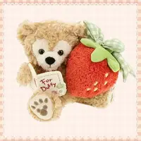 在飛比找樂天市場購物網優惠-【東京迪士尼】 春日草莓達菲 達菲娃娃 (高17cm x 寬