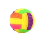 Light up Dog Ball Glow in the Dark Squeaky Toy Bounce Activated Toy