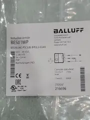 BALLUFF BES01WP, BES R03KC-PSC30B-BP00,3-GS49, 10-30VDC, 3MM SENSING DISTANCE