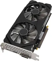 GTX1660 Graphics Card, 6GB GDDR6 192bit Gaming Graphics Card with DVI D, HDMI, DP, PCI Express 3.0 16X, Low Power GPU Computer Video Cards for Computer Desktop