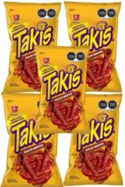 barcel takis salsa brava 70g Box w/5 bags Mexican Snacks