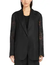 Max Mara Studio Angizia Linen Blazer