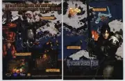 2000 Kingdom Under Fire RPG Video Game Art Vintage Print Ad Poster