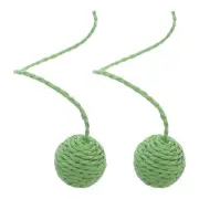 2 Pcs Cat Climbing Frame Replacement Ball Cats Toys for Indoor Scratch Post