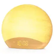 Sunrise Alarm Clock Sound Machine, Wake Up Light- Soothing Sleep Sounds, Gent...
